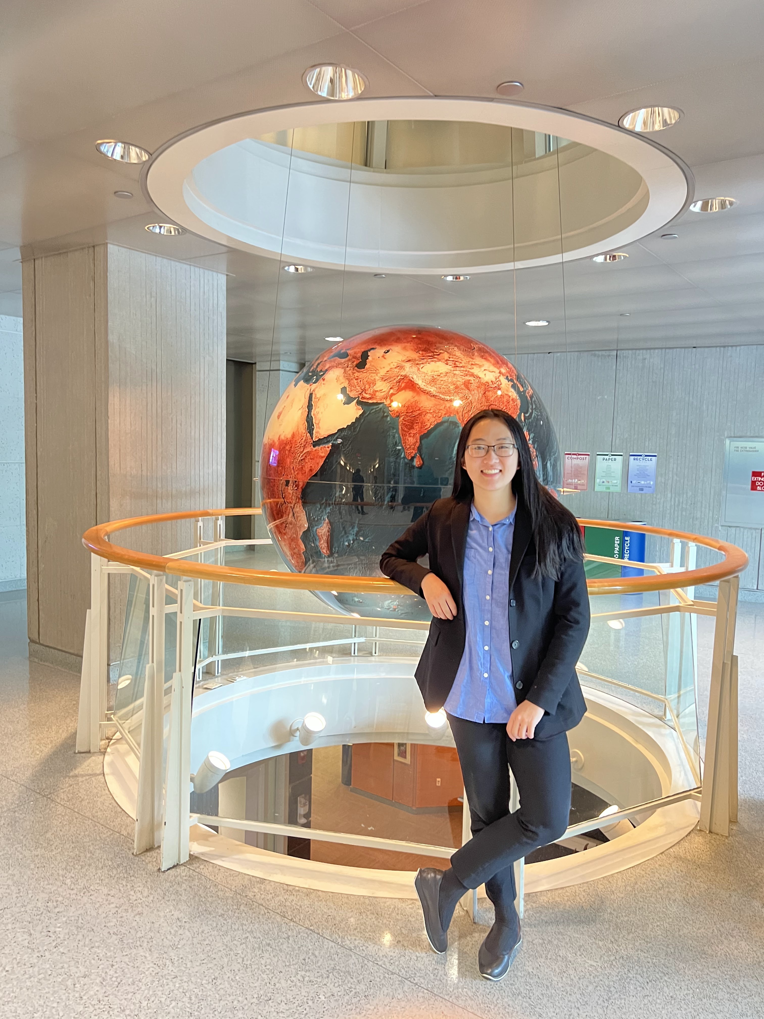 Michelle at the World Bank